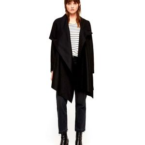 Allsaints City Monument Coat Wool Blend Size 0